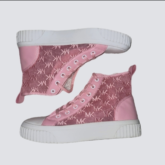 MICHAEL Michael Kors Shoes - Michael Michael Kors Pink Gertie Sneakers size 9.5